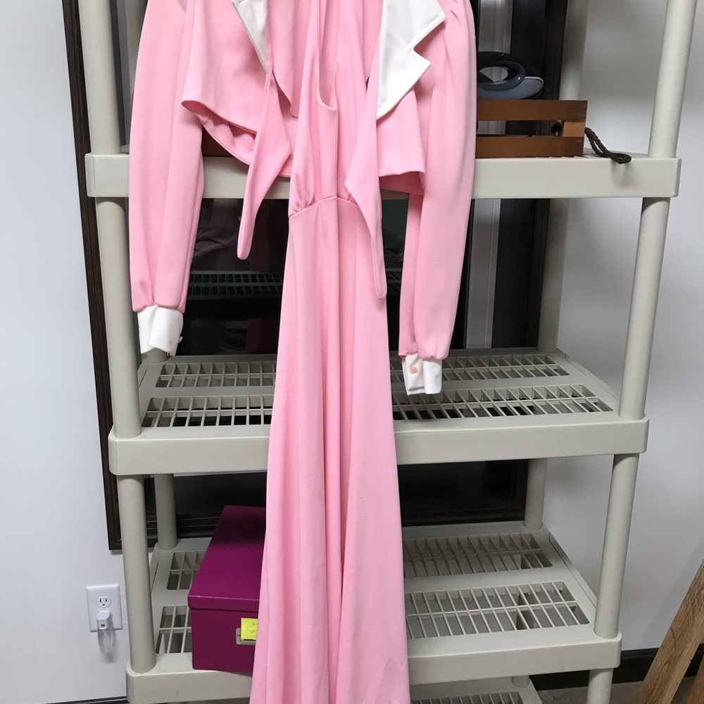 Vintage!! Halter dress with jacket